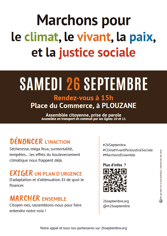 rassemblement du 26 septembre 2026